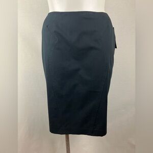 Louben Cotton Pencil Skirt